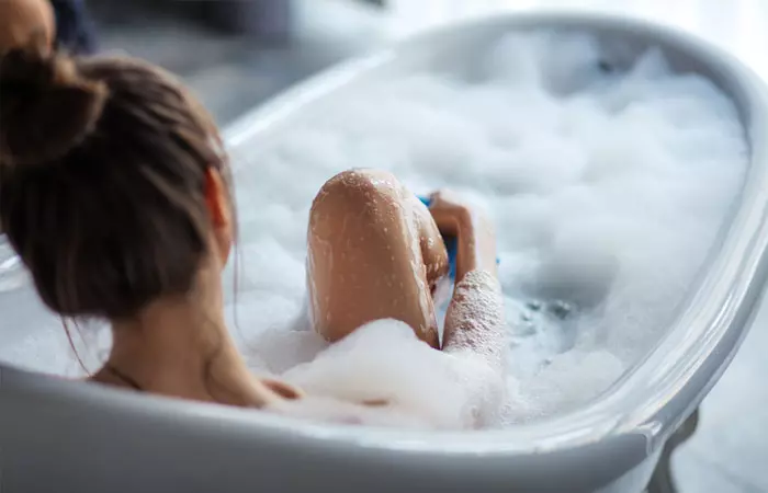 Bathe In Lukewarm Water