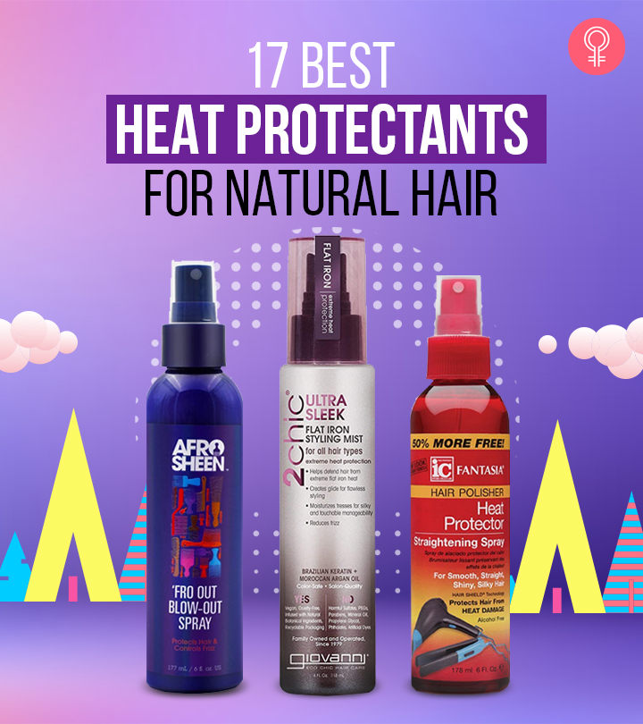 17 Best Heat Protectants For Natural Hair