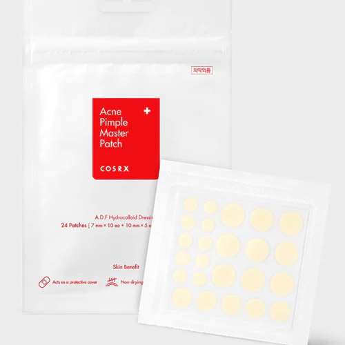 COSRX Acne Pimple Patch (96 Counts) Absorbing Hydrocolloid Original 3 Size Patches for Blemishes and Zits Cover