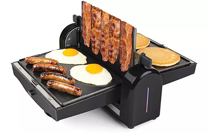 Home Craft FBG2 Nonstick Electric Bacon Press