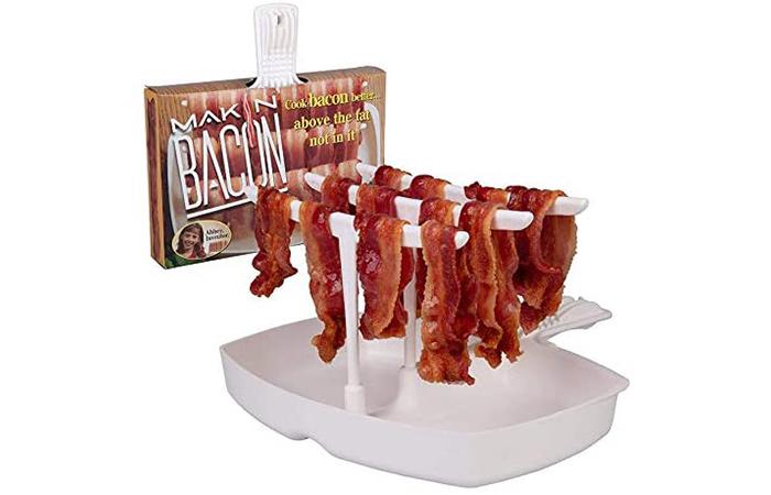 Makin Bacon Microwave Bacon Cooker