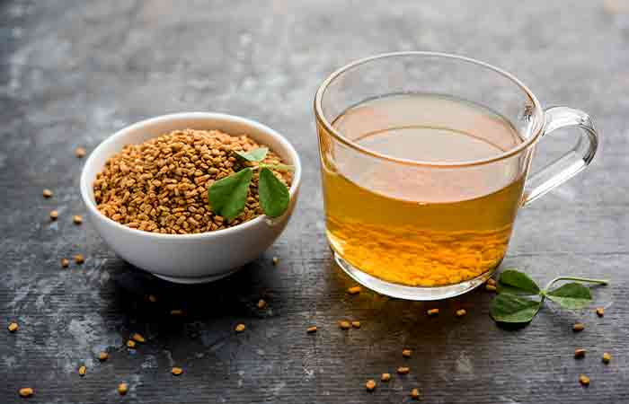 Fenugreek water for belly fat loss