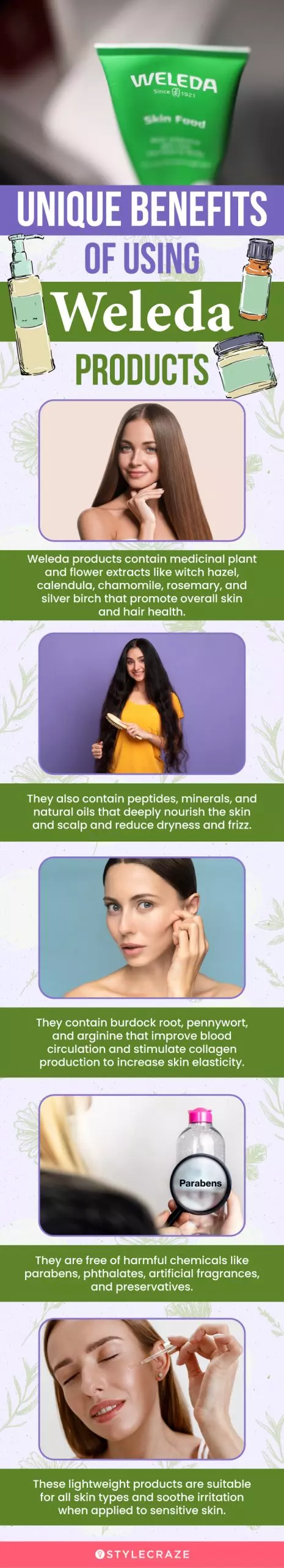 Unique Benefits Of Using Weleda Products(infographic)