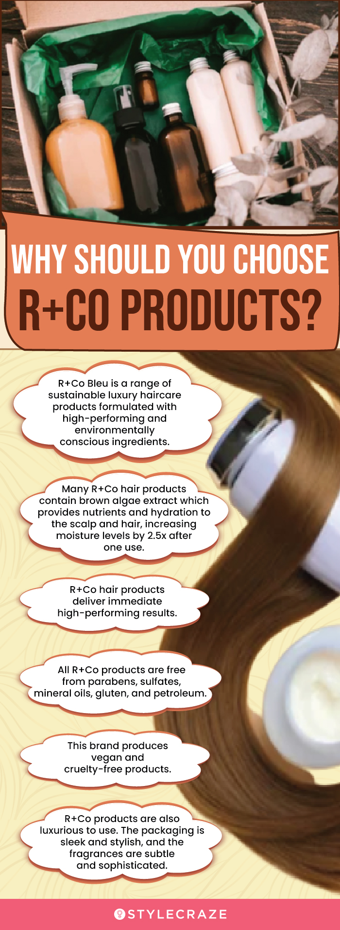  Why Should You Choose R+Co Products? (infographic)