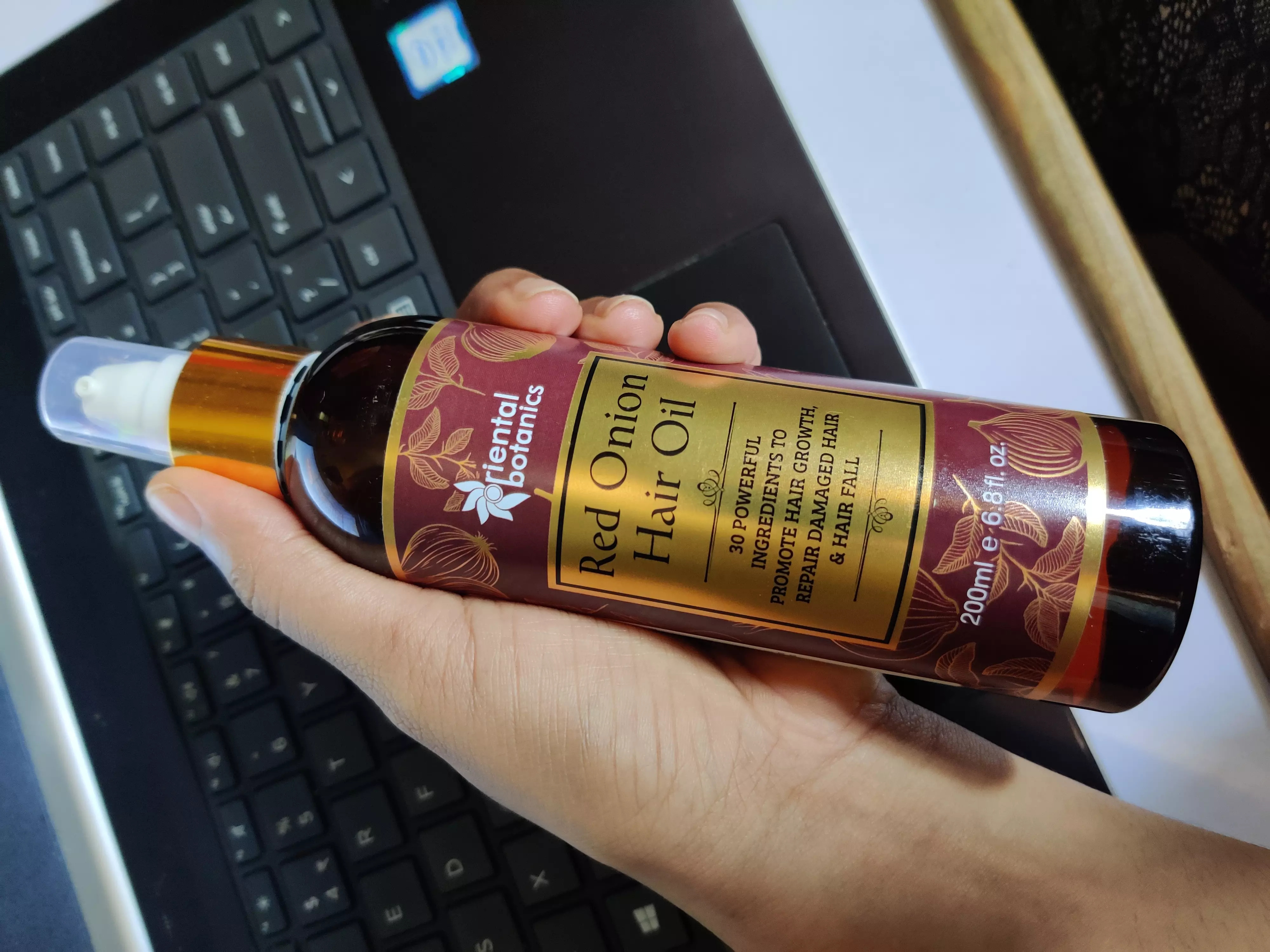 Oriental Botanics Red Onion Hair Growth Oil Reviews, Ingredients