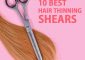 10 Best Hair Thinning Shears To Get T...