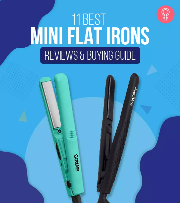 Nail your hair game with these affordable mini flat irons even when you are on the road! 