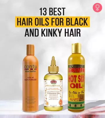 13 Best Hair Oils For Black And Kinky Hair