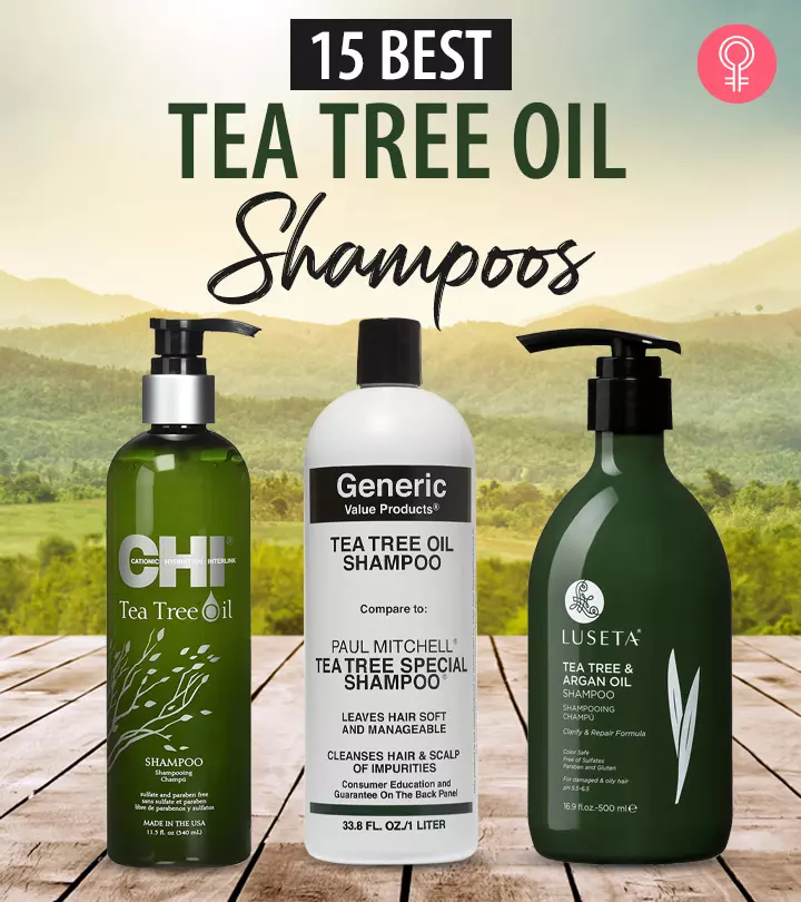 Keep your scalp hydrated and itch-free with scalp-loving shampoos containing tea tree oil.