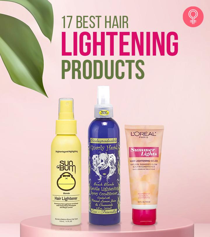 17 Best Hair Lightening Products