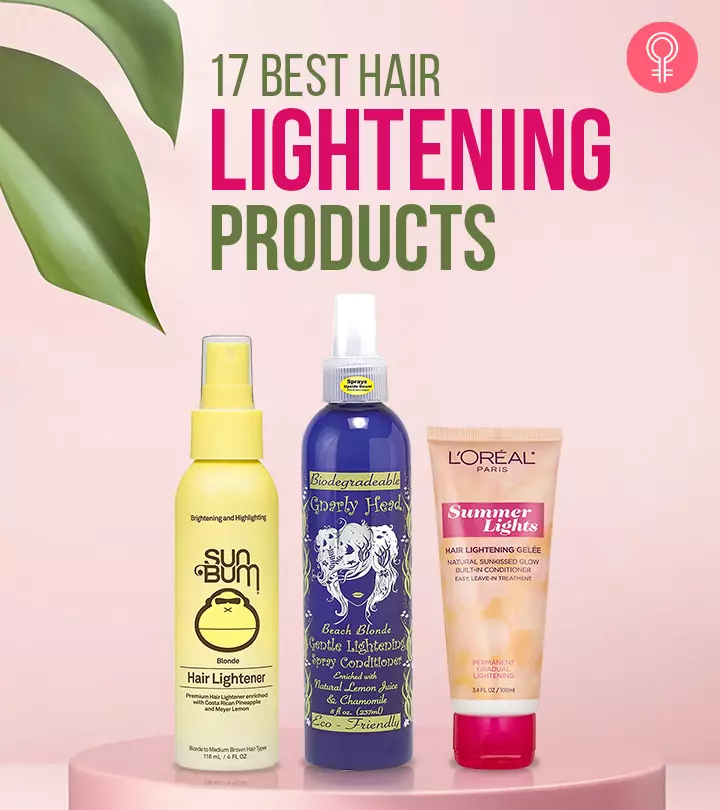 17 Best Hair Lightening Products,As Per A Hairstylist (2024)