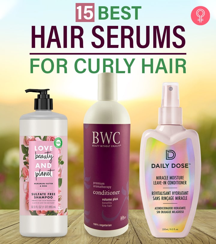 Top 15 Hair Serums For Curly Hair