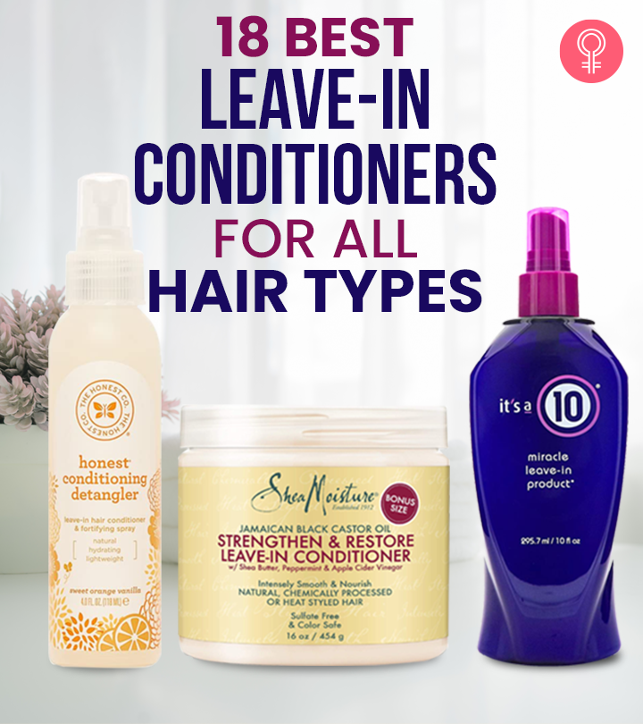 25 Best Leave-In Conditioners For Glossy Hair - 2023