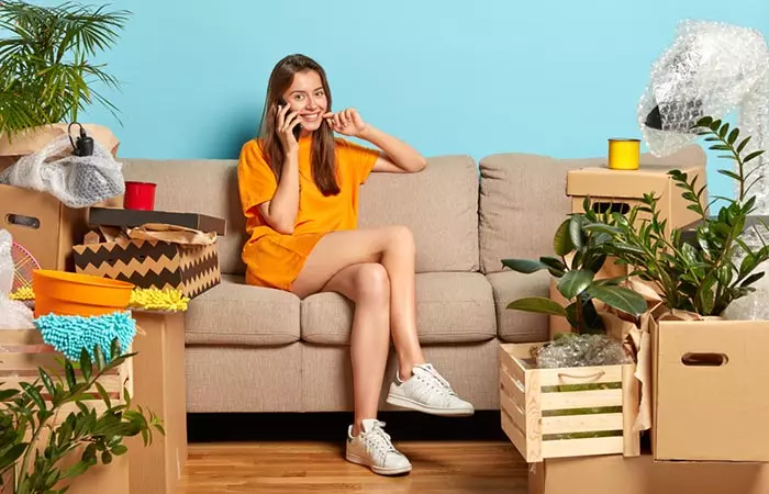 An Over-sized T-shirt