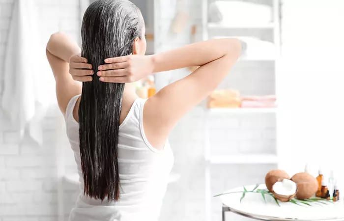 Apply A Leave In Conditioner