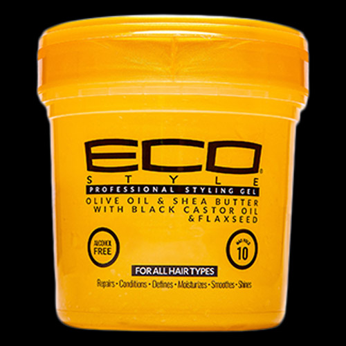 Eco Styler Professional Styling Gel- Olive Oil, Shea Butter, Black Custard Oil, & Flaxseed