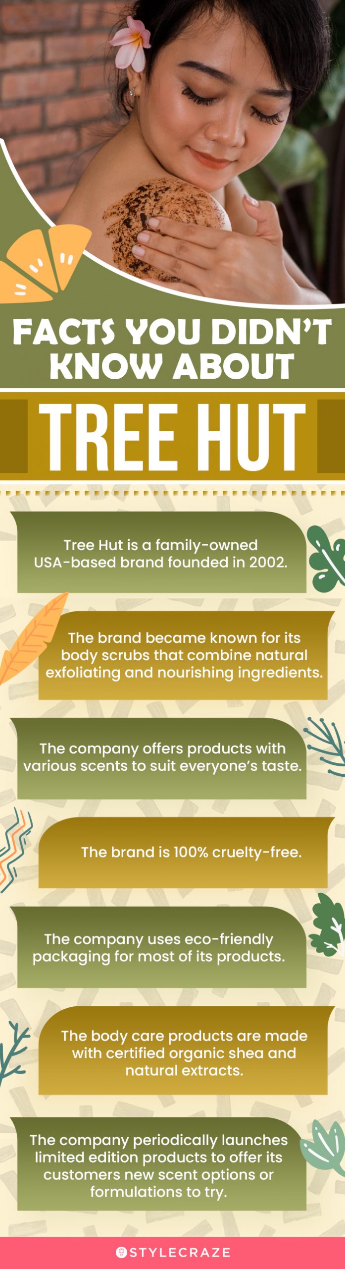 Facts You Didn’t Know About Tree Hut (infographic)