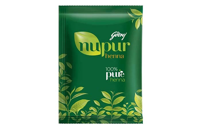 Godrej Nupur Henna Mehndi for Hair Color with Goodness of 9 Herbs 0, natural, 14.1 Ounce