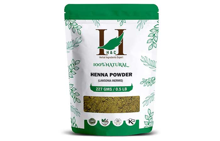 H & C 100% Natural Henna Powder