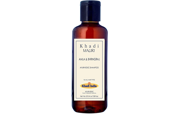 Khadi Mauri Herbals Amla and Bhringraj Herbal Shampoo