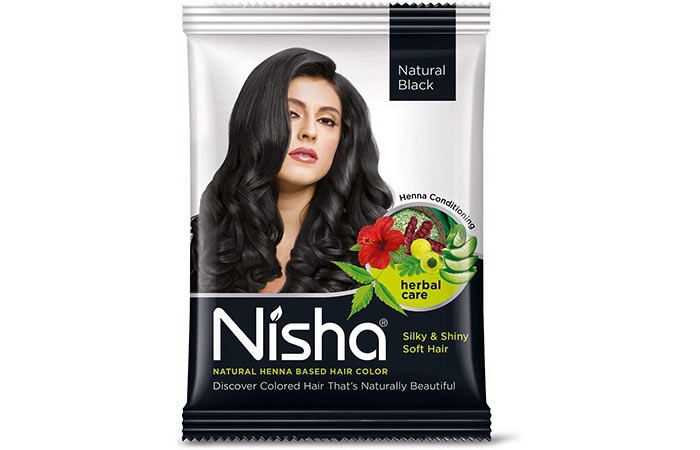 Nisha Natural Color Henna Powder - Black