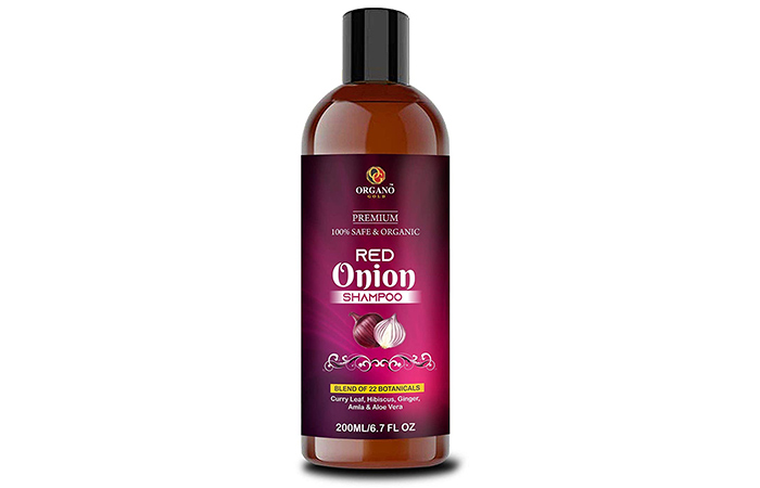 Organo Gold Red Onion Shampoo