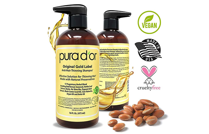 Pura D’or Anti-Hair Thinning Shampoo