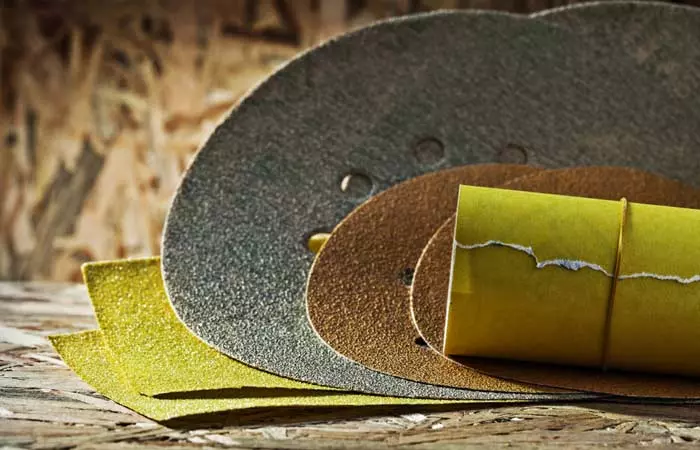 Sandpaper To Remove Hair And Exfoliate