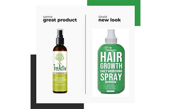 TreeActiv Hair Growth Daily Nourishing Spray
