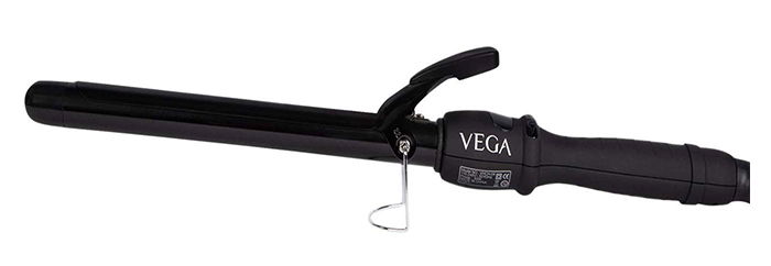 VEGA Long Curl Hair Curler - Black