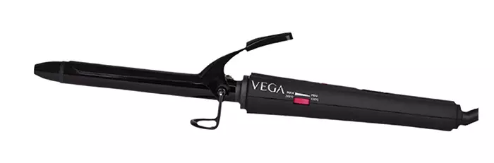 VEGA Smooth Curl Hair Curler - Black