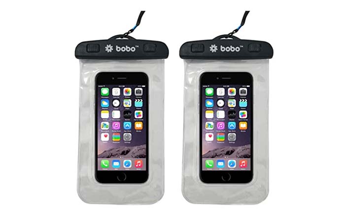 Waterproof mobile phone pouch