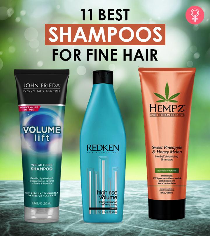 11 Best Shampoos For Fine Hair 