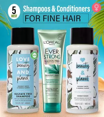 5 Best Shampoos And Conditioners For Fine Hair