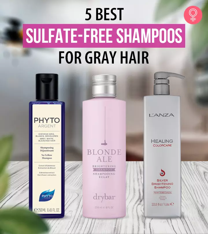 5 Best Sulfate-Free Shampoos For Gray Hair In 2020