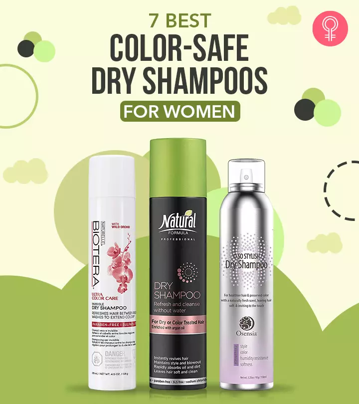 Protect your colored locks from pollution and damage with chemical-free dry shampoos.