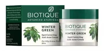 BIOTIQUE WINTER GREEN Spot Correcting Anti-Acne Cream