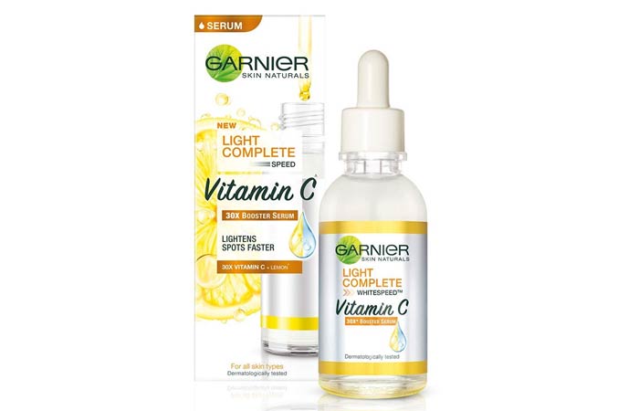 Garnier Light Complete Whitespeed Vitamin C Booster Face Serum