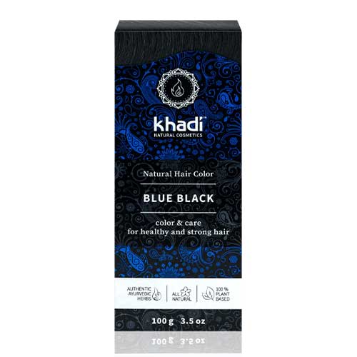 Khadi Blue Black (Indigo) Natural Hair Color