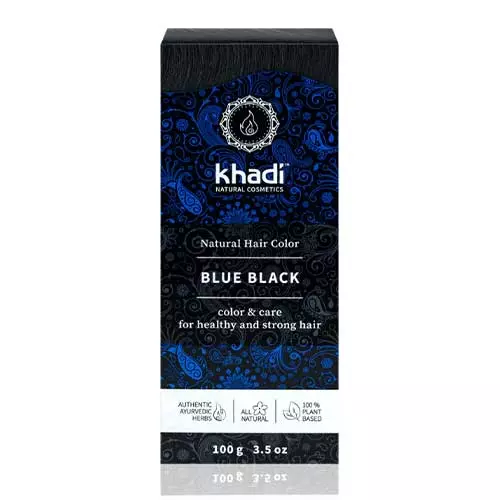 Khadi Blue Black (Indigo) Natural Hair Color