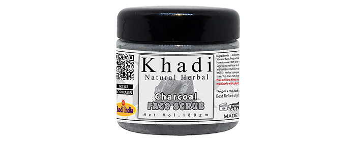 Khadi Natural Herbal Charcoal Face Scrub