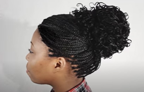 Micro braids promote hair growth