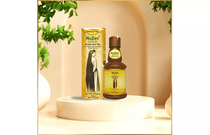 NuZen Gold Herbal Hair Oil