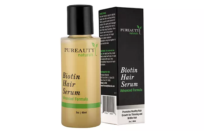 Pureauty Naturals Biotin Hair Serum