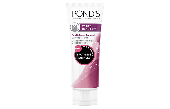 Pond's White Beauty Sun Dullness Removal Daily Facial Scrub
