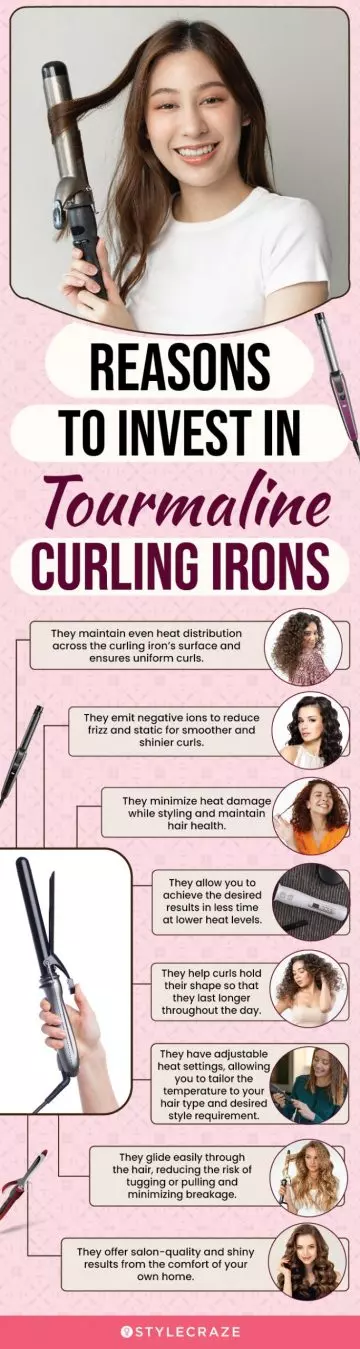 Reasons To Invest In Tourmaline Curling Irons (infographic)