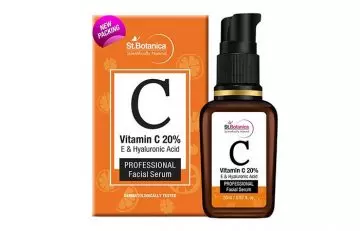 Botanica Vitamin C 20, E Hyaluronic Acid Professional Facial Serum