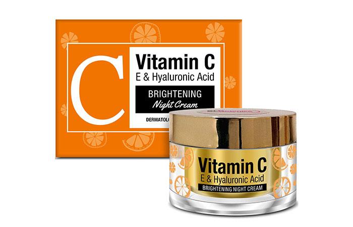 St.Botanica Vitamin C, E Hyaluronic Acid Brightening Night Cream