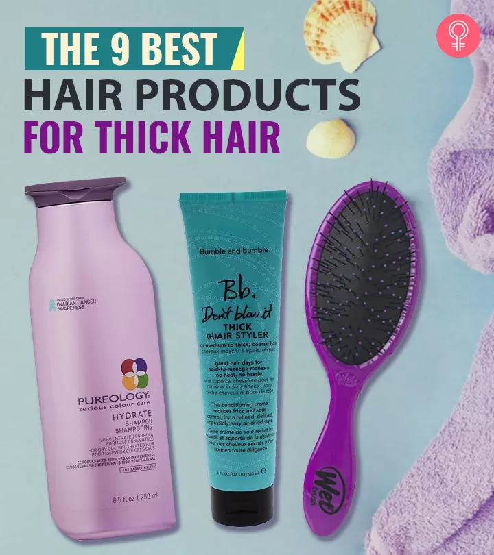 Protect and nourish your thick tresses with this suitable range of hair care products