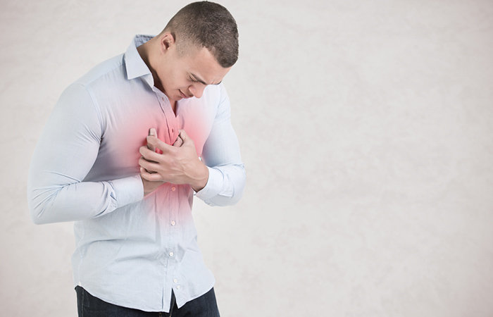 Regular use of turpentine oil on the scalp may cause chest pain